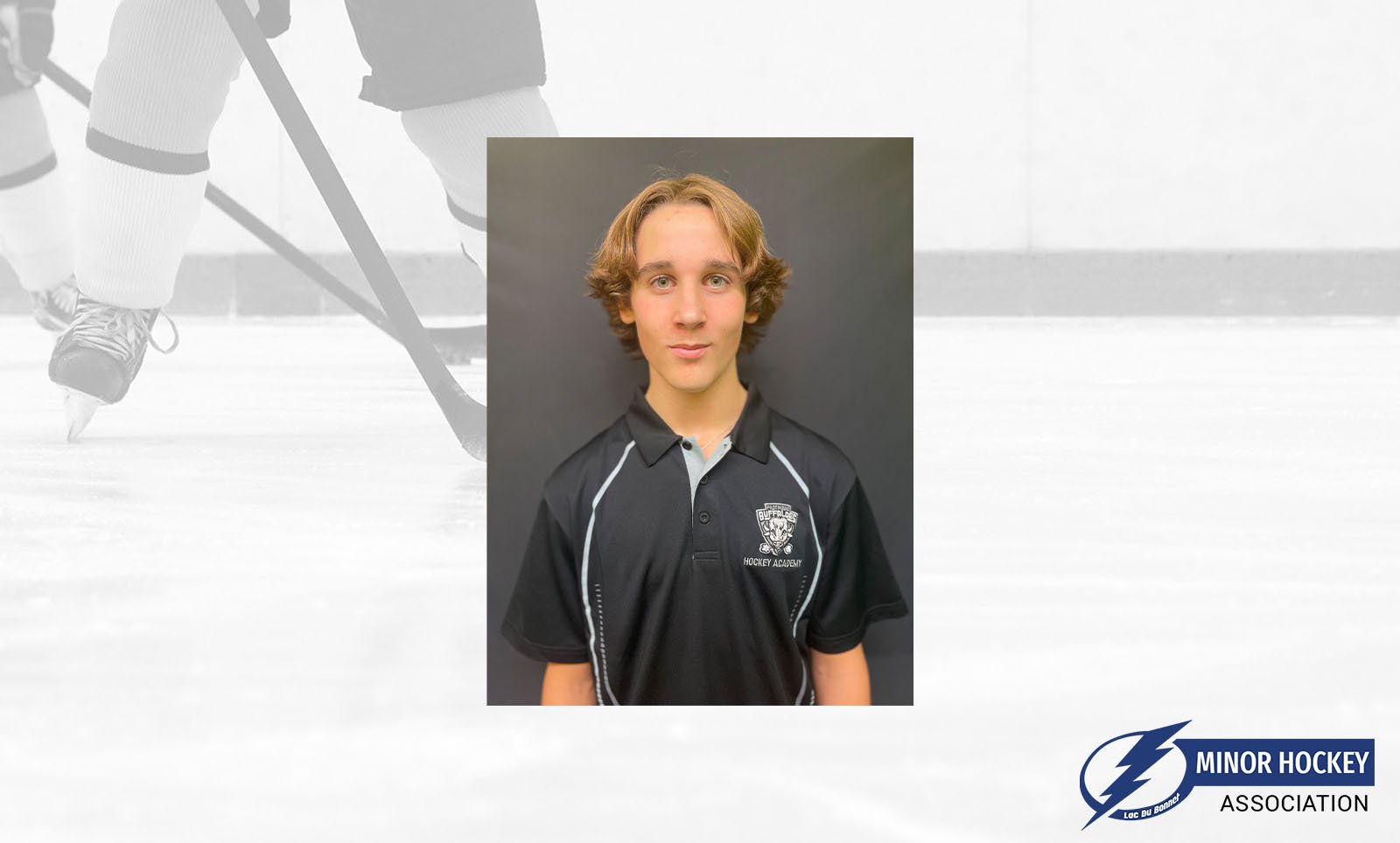 Photo of Benson Hirst from Canada Sport School Hockey League