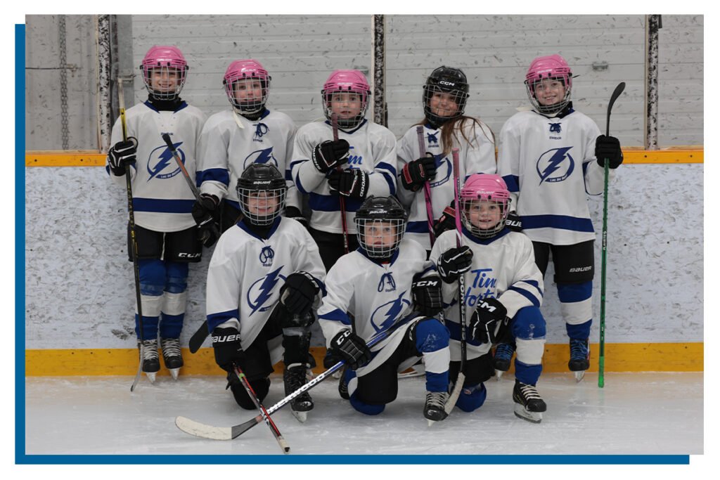 U9 Lac Du Bonnet Lightning Girls Team