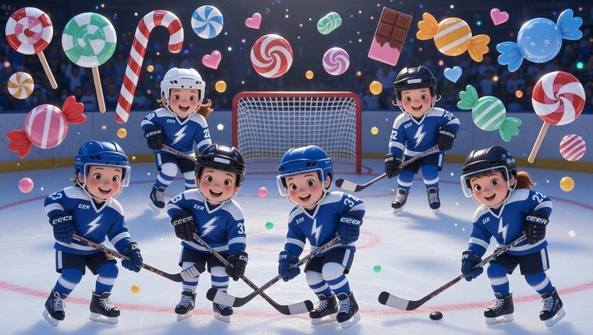 Candy Cup Cartoon Image